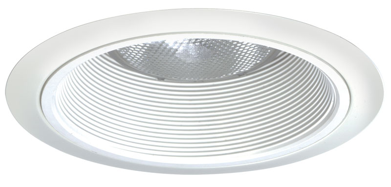 6″ Downlight/White Baffle/IC Housing/Warm Dim LED BR30 Lamp