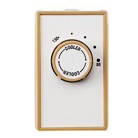 Thermostat for Attic Ventilation Systems, Adj temp 80-130F