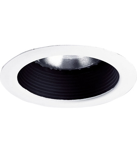 5″ Recessed Can, Black Baffle w/ 50W Hal Lamp (ILO Stnd. 6″ Can)