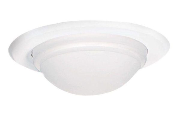 5″ Shower Light w/ Dropped Lens; Halogen Lamp