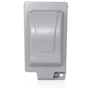 Single Gang Extra-Duty Outlet Box Hood – Vertical Mount