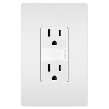 Dimmable LED Nightlight and two receptacles