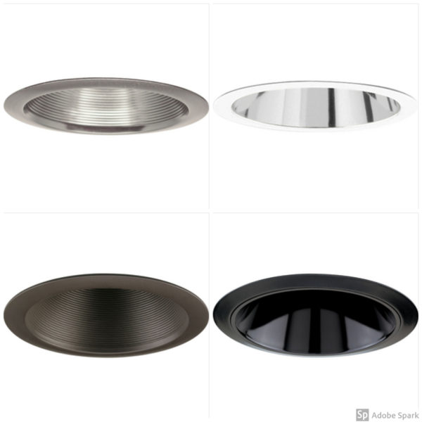 6″ Recessed Can/Colored Trim/ LED